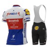 Fahrradbekleidung Radtrikot Kurzarm + Trägershorts 2021 Deceuninck-Quick-Step N005